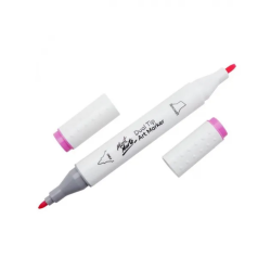 Mont Marte Art Marker Διπλής Μύτης P3 Fuchsia (89 Pale Purple)